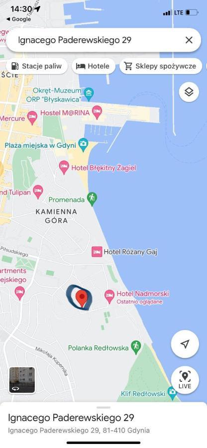 Apartament 4 Pory Roku Przy Plazy Z Widokiem Na Morze Gdynia Exterior foto